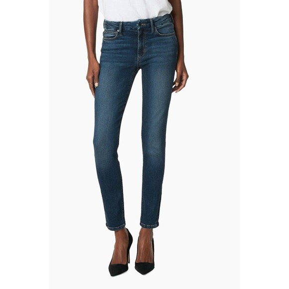Joe's Jeans Denim - Joe's Jeans The Icon Jeans Womens Sz W28 Blue Stretch Dark Wash Mid Rise Skinny